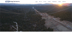Desktop Screenshot of energyservicesinc.com